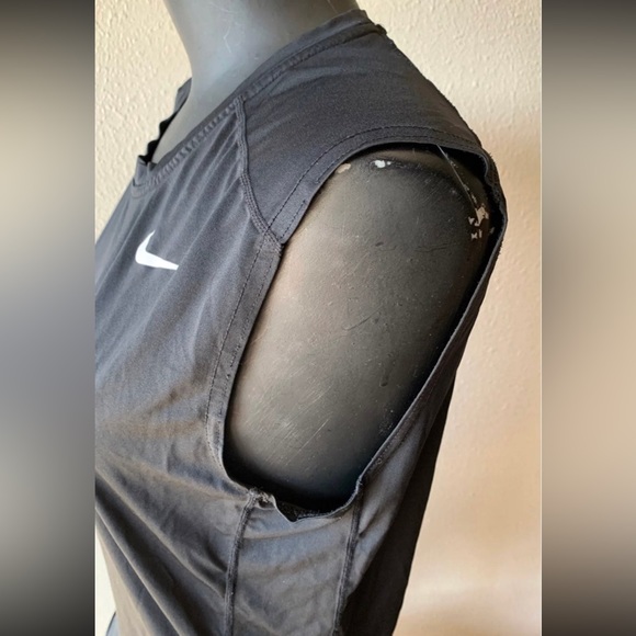 Nike Black Small Muscle Tank Top Dri-fit Fitted - Picture 9 of 11